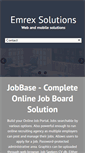 Mobile Screenshot of emrex.com